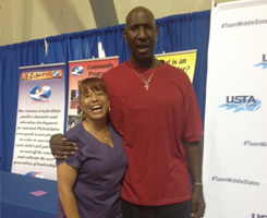 Darryl Dawkins With Crystal Collazo